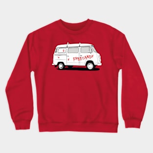 Free candy Crewneck Sweatshirt